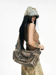 Personsoul Sheepskin Shoulder Bag Small